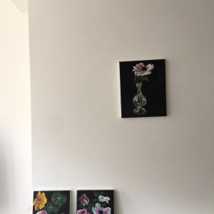 several small paintings